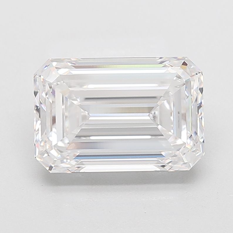5.51 ct. emerald Lab Grown Diamond front image