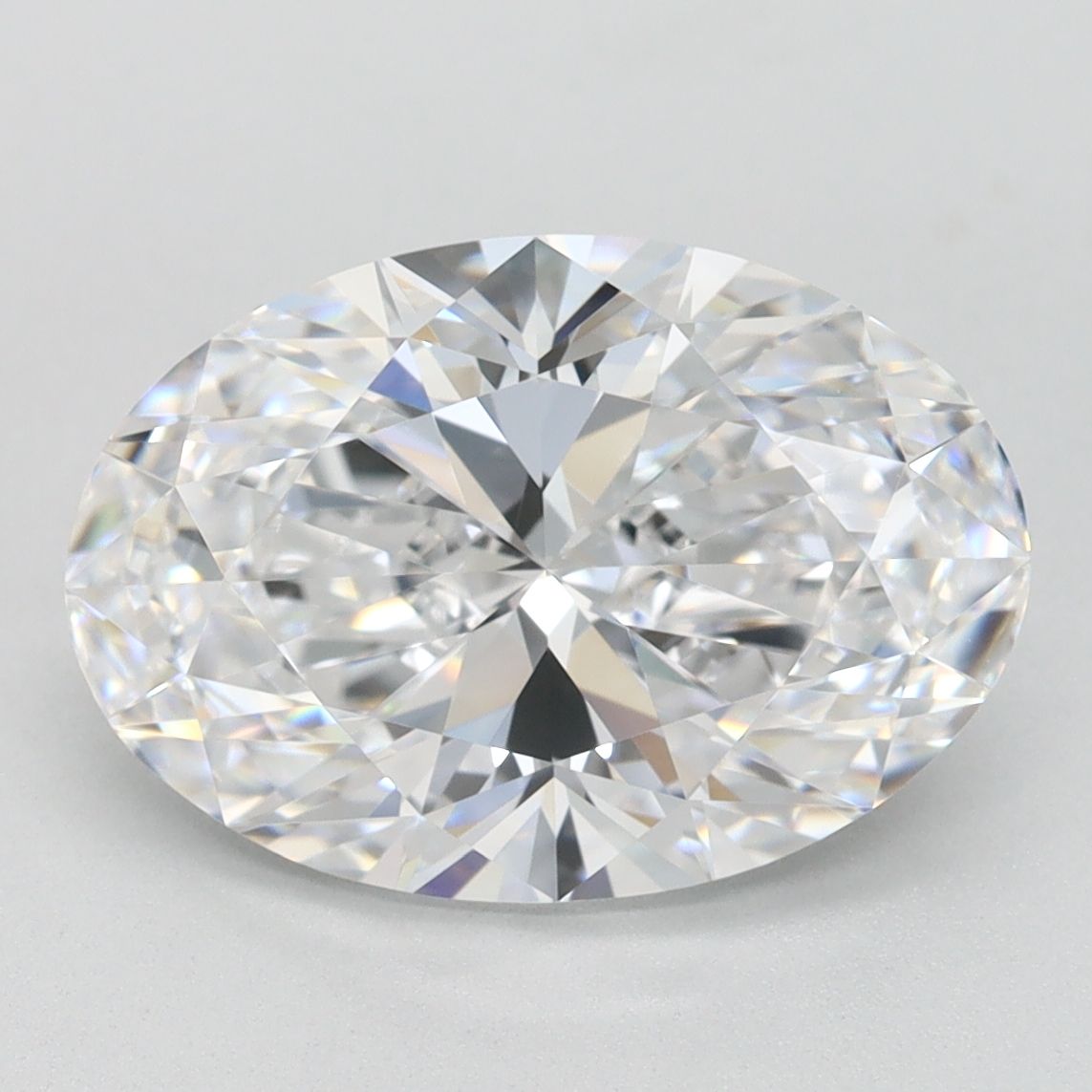 3.21 ct. oval Lab Grown Diamond front image
