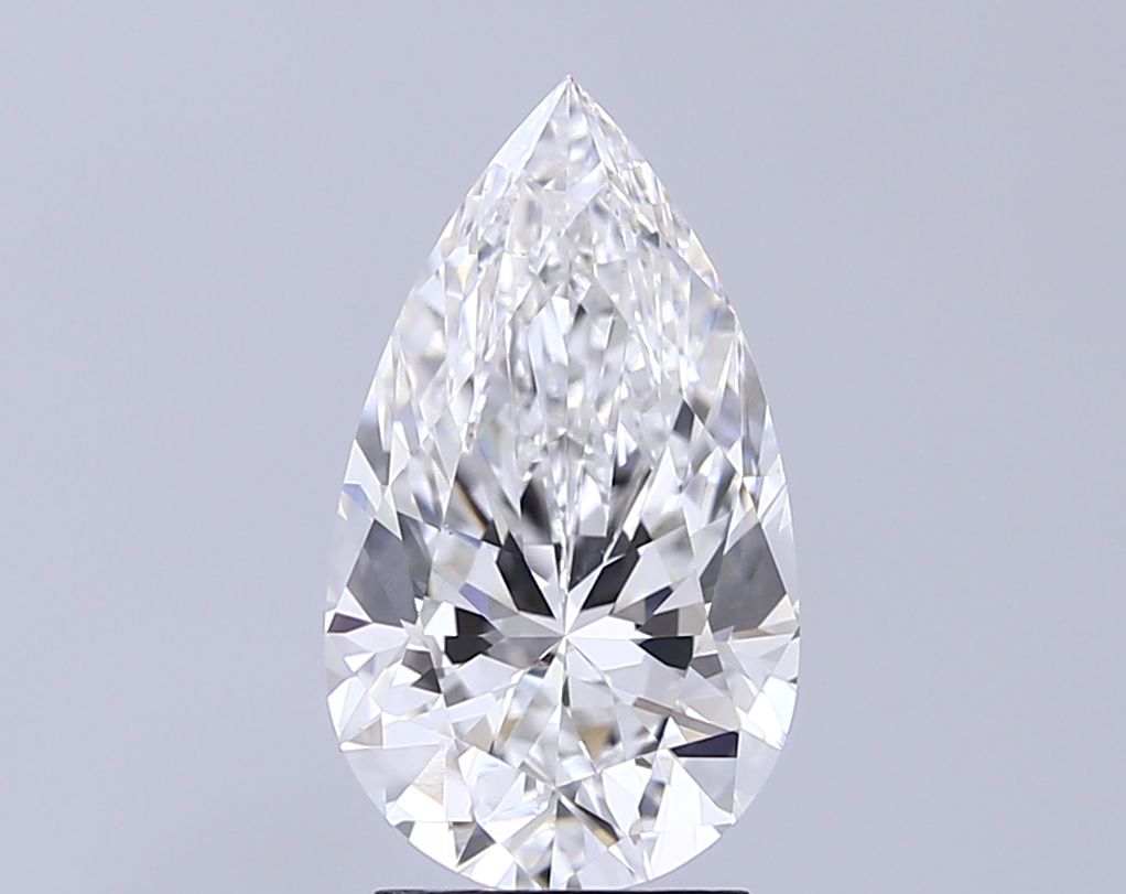 3.01 ct. pear Lab Grown Diamond front image
