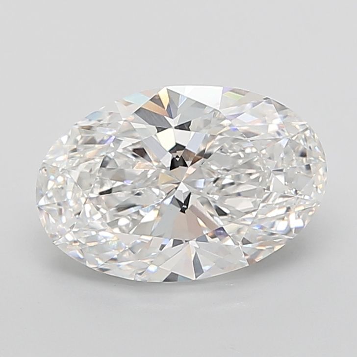8.09 ct. oval Lab Grown Diamond front image