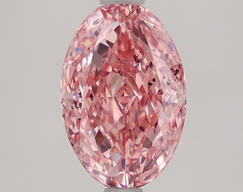 1.82 CT Fancy Vivid Pink OVAL