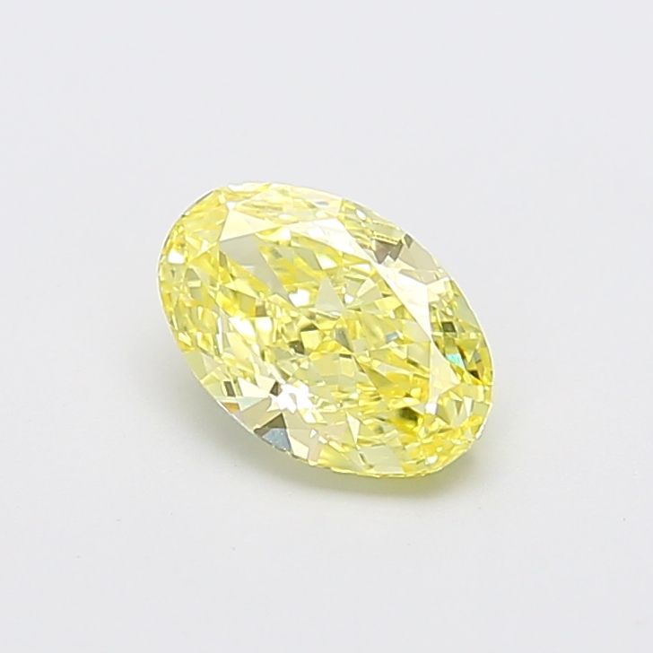 1.42 CT Fancy Intense Yellow OVAL