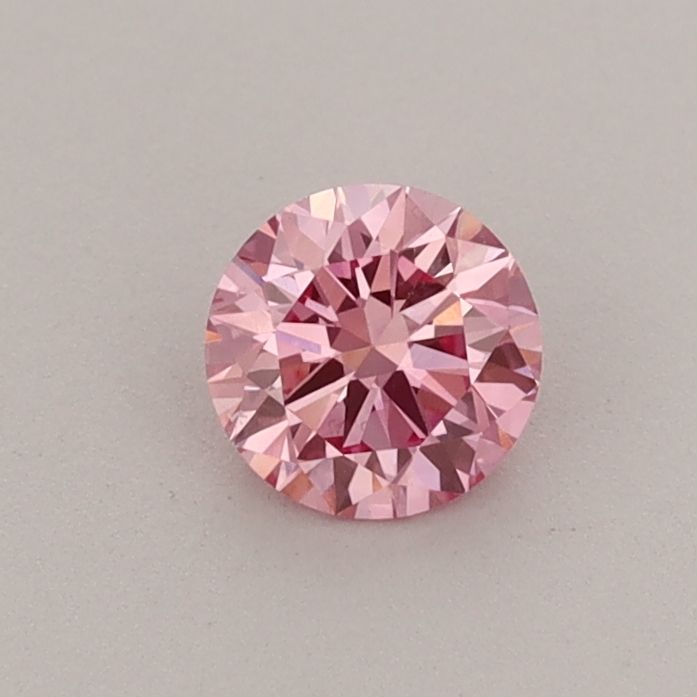 0.39 CT Fancy Vivid Pink ROUND