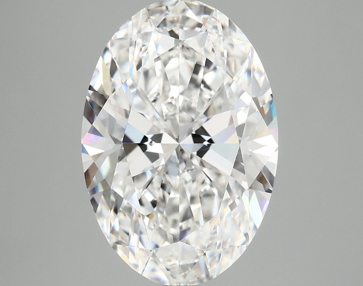 5.02 ct. oval Lab Grown Diamond front image