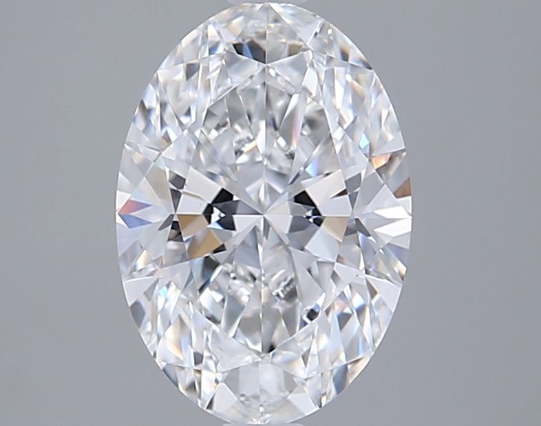 2.06 ct. oval Lab Grown Diamond front image