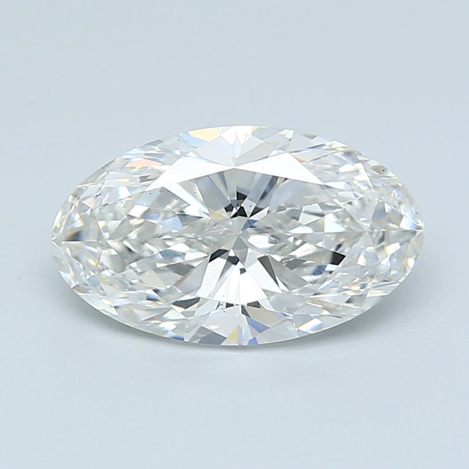 4.06 ct. oval Lab Grown Diamond front image