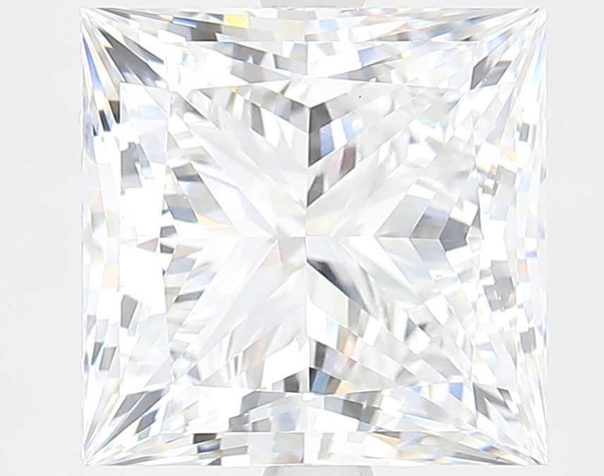 4.50 ct. princess Lab Grown Diamond front image