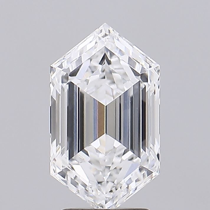 3.03 ct lab-grown Hexagonal Diamond