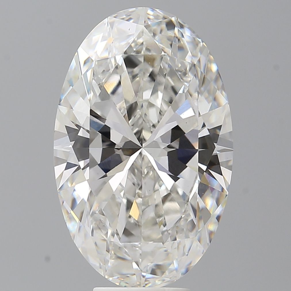 8.02 ct. oval Lab Grown Diamond front image