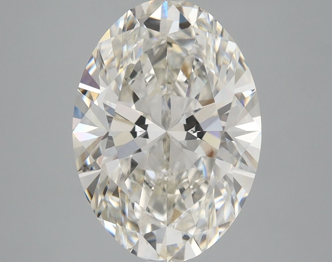 4.05 ct. oval Lab Grown Diamond front image