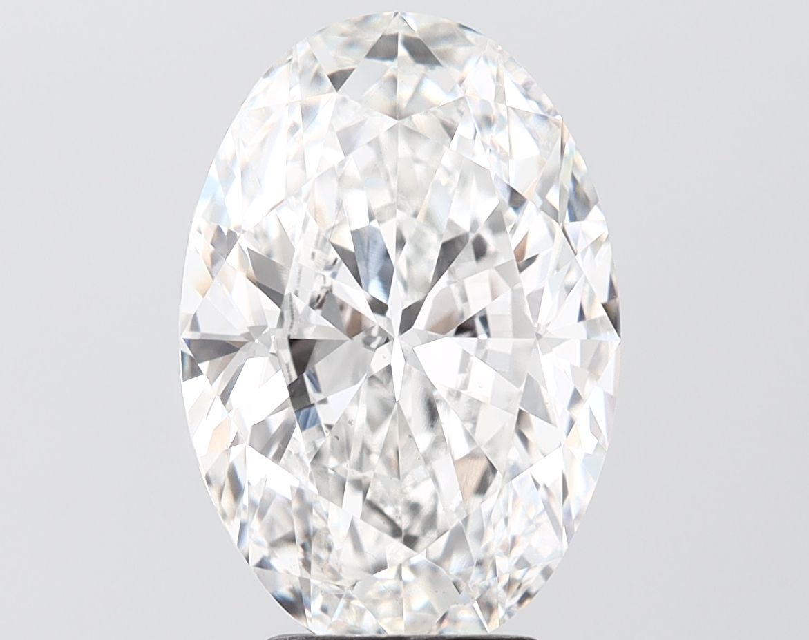 5.00 ct. oval Lab Grown Diamond front image