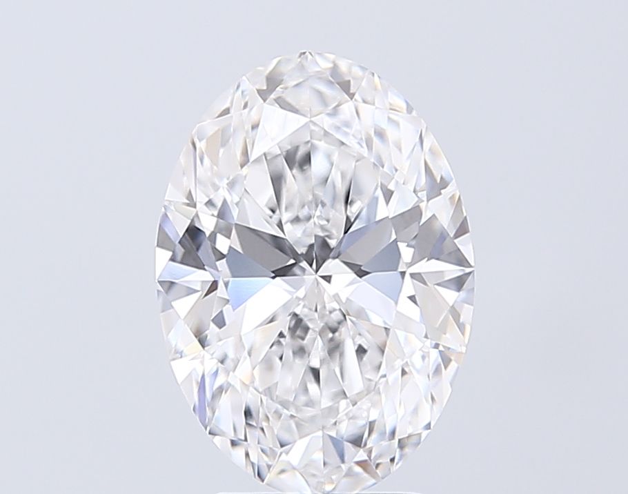 3.20 ct. oval Lab Grown Diamond front image