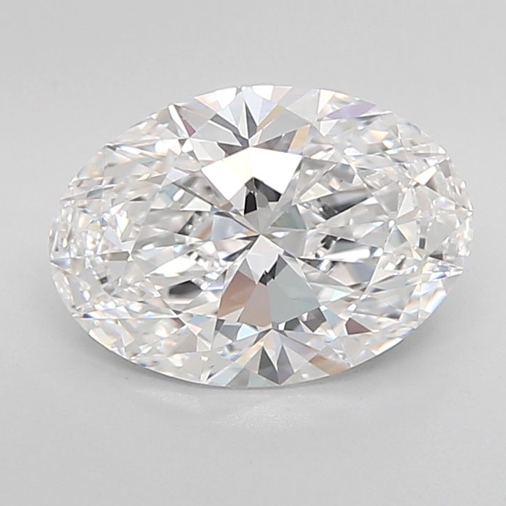 3.35 ct. oval Lab Grown Diamond front image