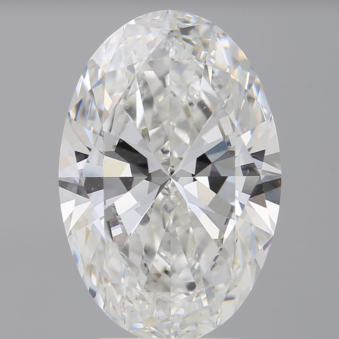 4.01 ct. oval Lab Grown Diamond front image