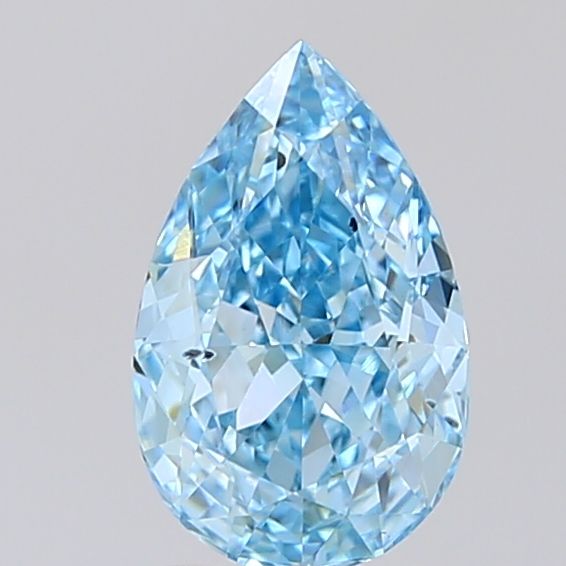 1.53 CT Fancy Vivid Blue PEAR