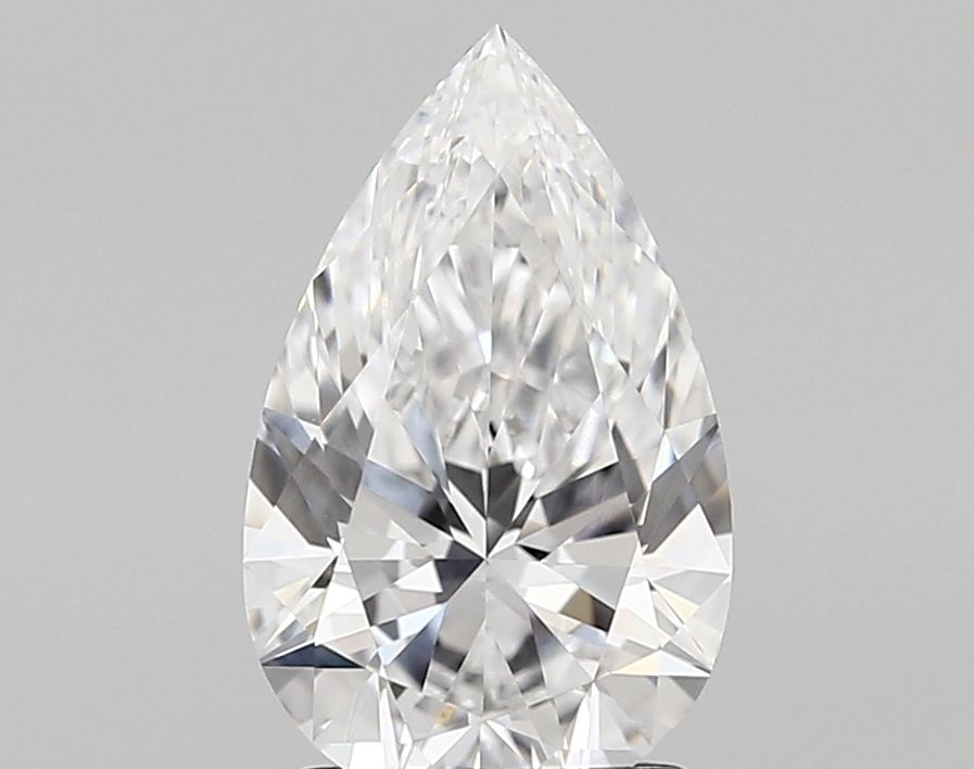 Diamant Poire 1.69 ct - Couleur D - Pureté VVS2