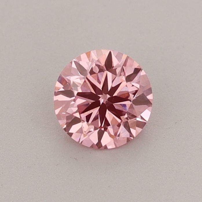 0.41 CT Fancy Vivid Pink ROUND