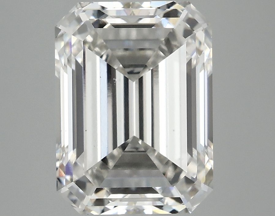 4.10 ct. emerald Lab Grown Diamond front image