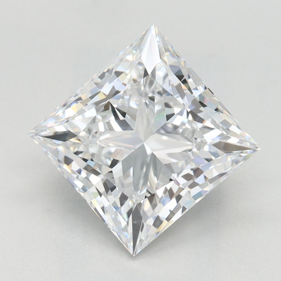3.22 ct. princess Lab Grown Diamond front image