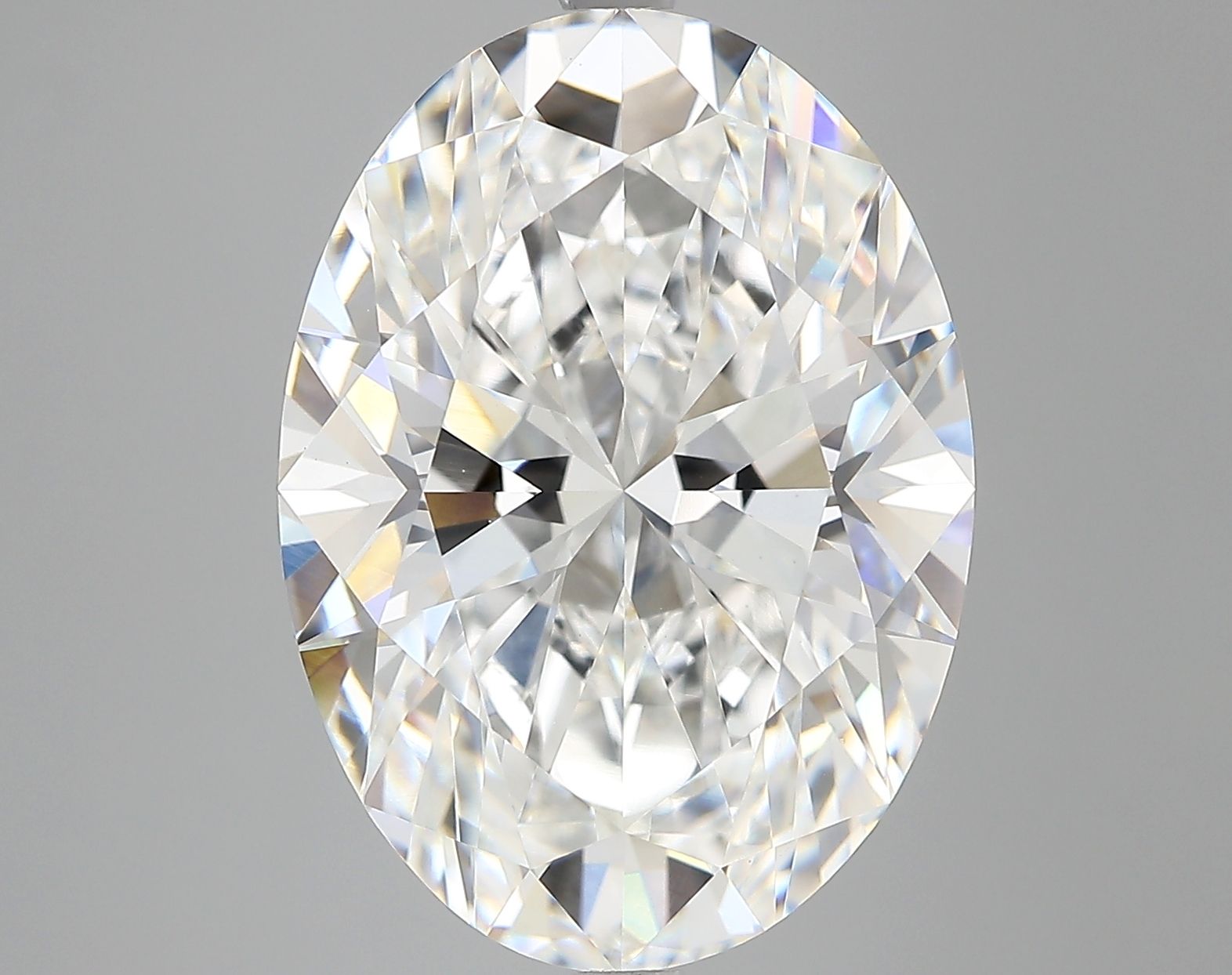 9.07 ct. oval Lab Grown Diamond front image
