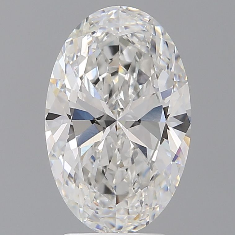 3.57 ct. oval Lab Grown Diamond front image