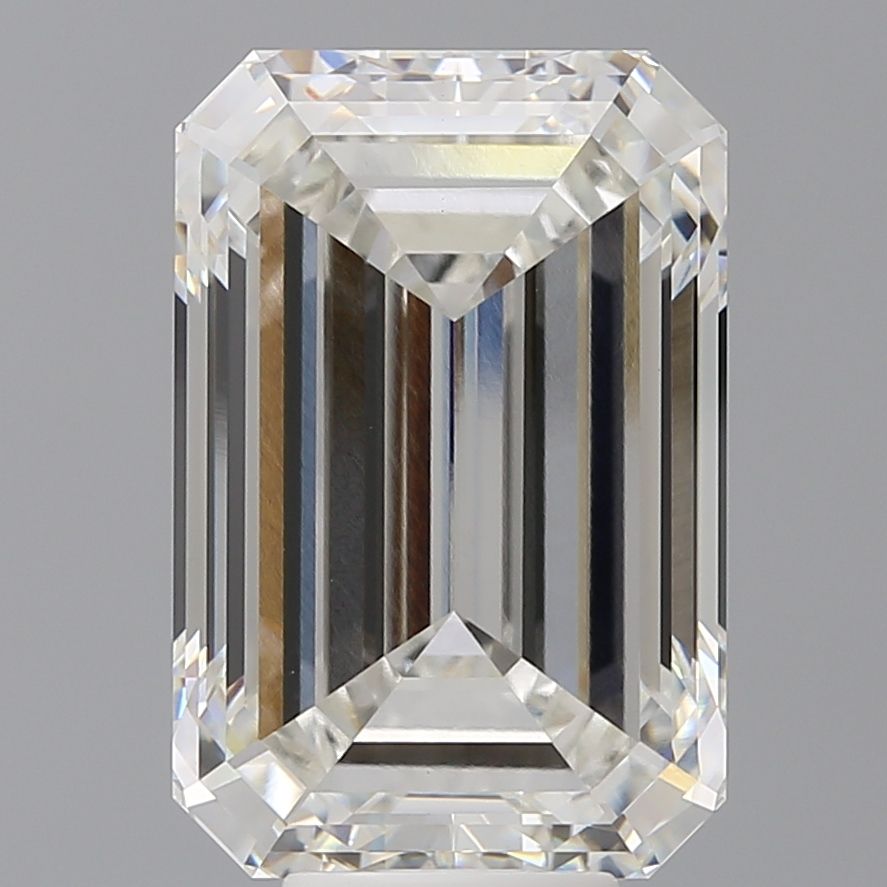 9.57 ct. emerald Lab Grown Diamond front image