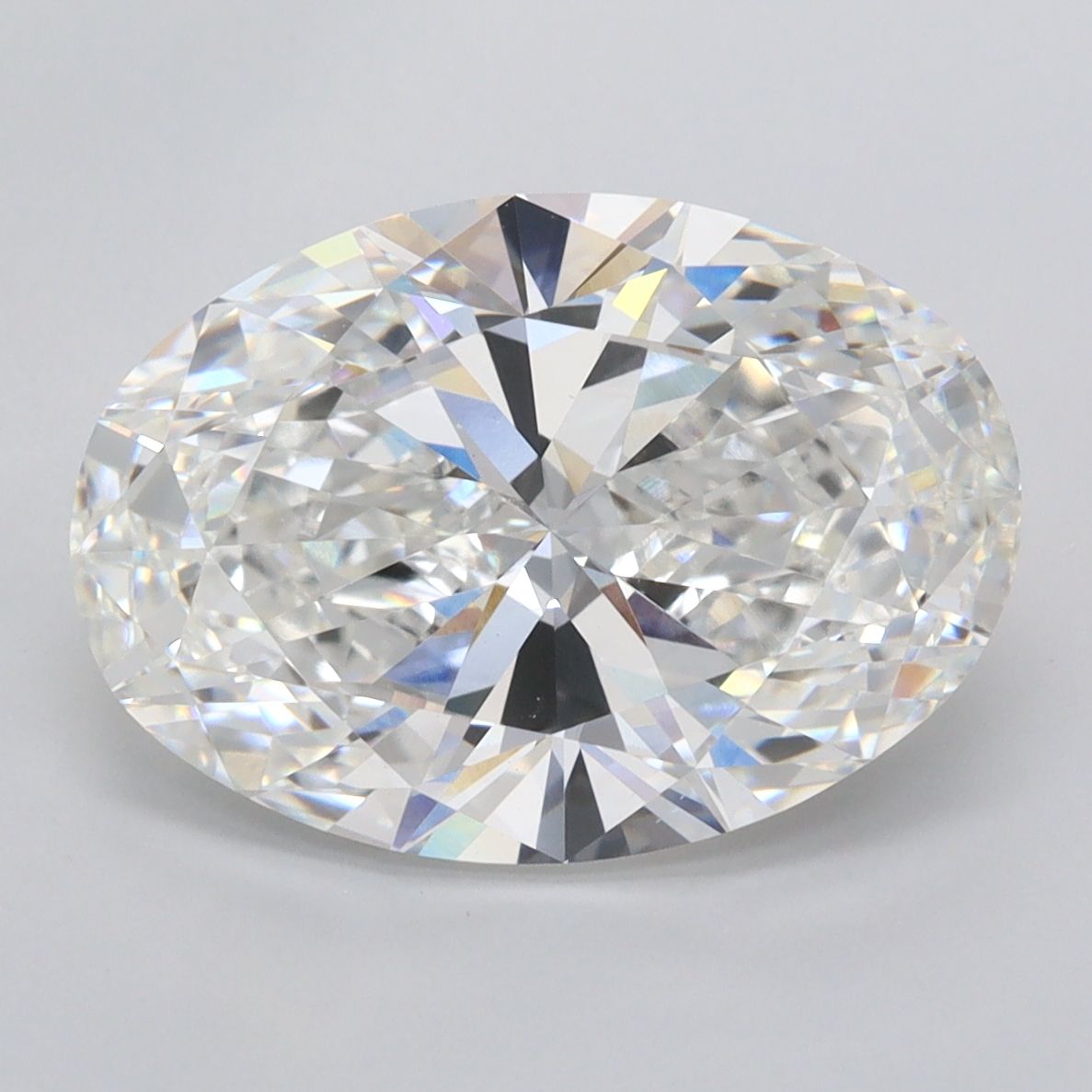 5.01 ct. oval Lab Grown Diamond front image