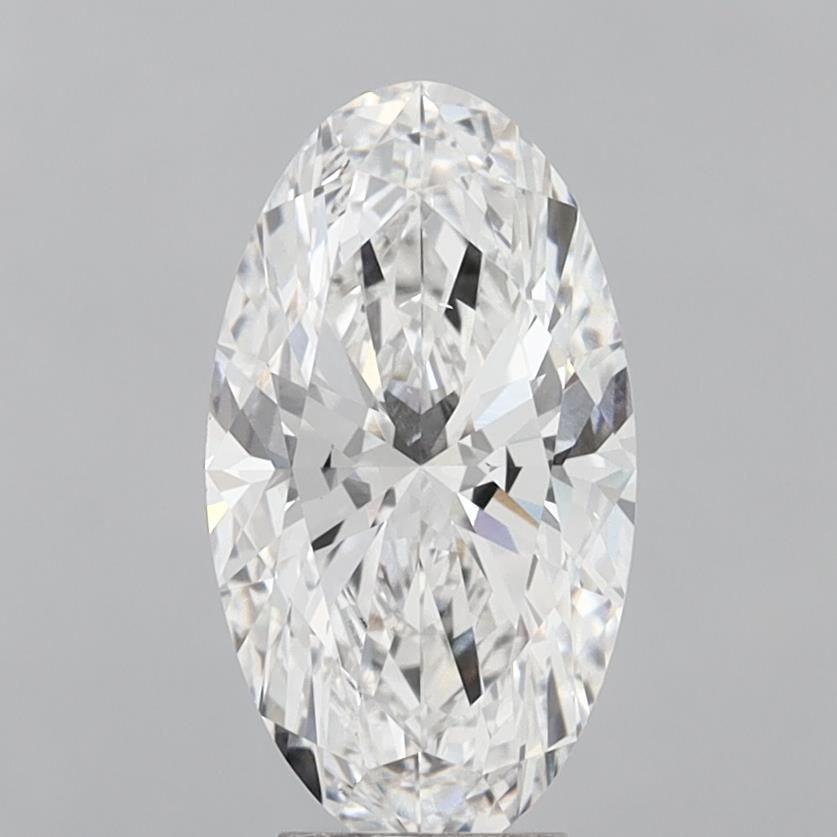 5.07 ct. oval Lab Grown Diamond front image