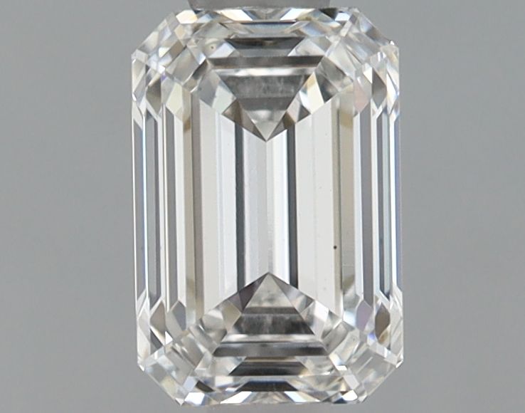 0.74 ct. emerald Lab Grown Diamond front image
