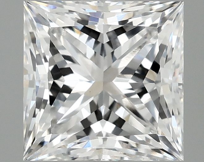 2.10 ct. princess Lab Grown Diamond front image