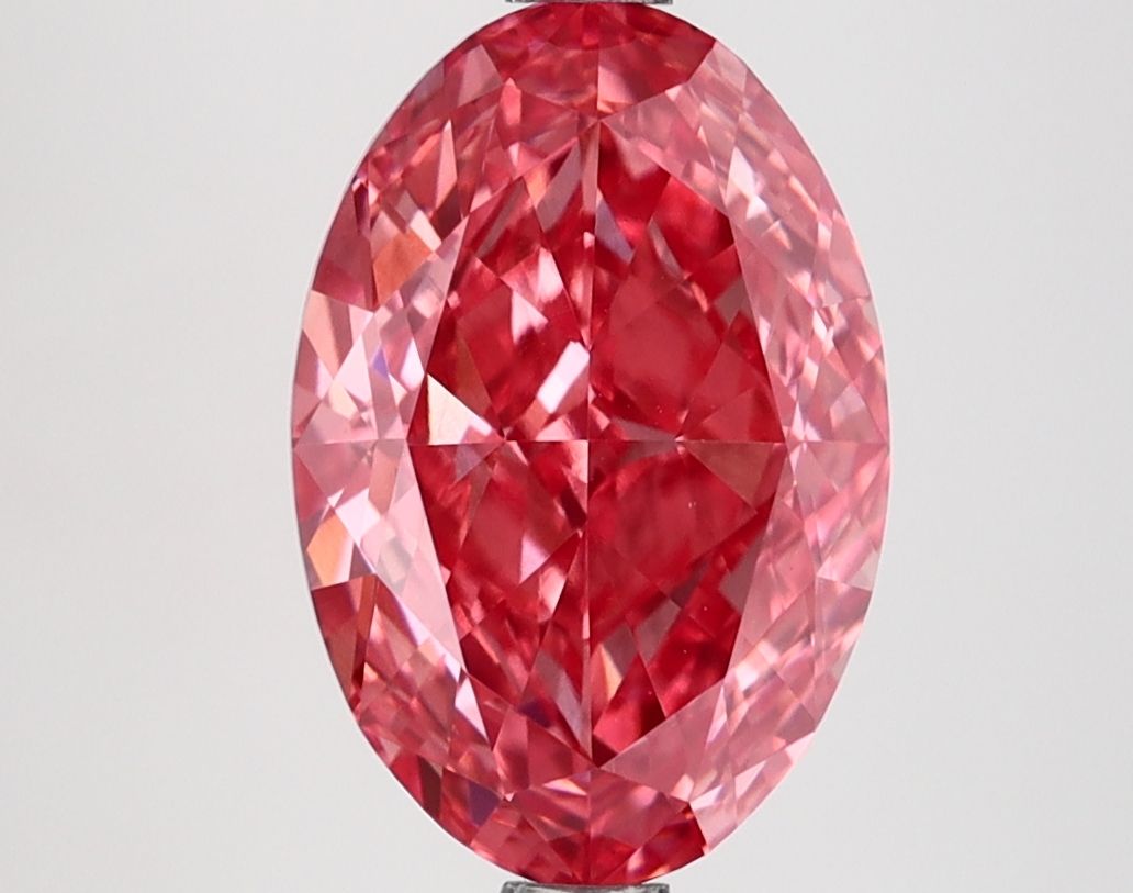 3.13 ct. oval Lab Grown Diamond front image