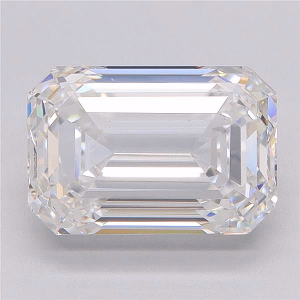 3.52 ct. emerald Lab Grown Diamond front image