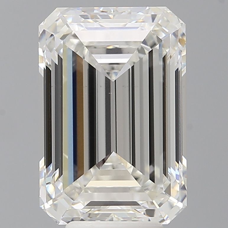 6.53 ct. emerald Lab Grown Diamond front image