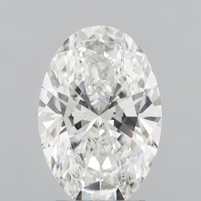 3.06 ct. oval Lab Grown Diamond front image