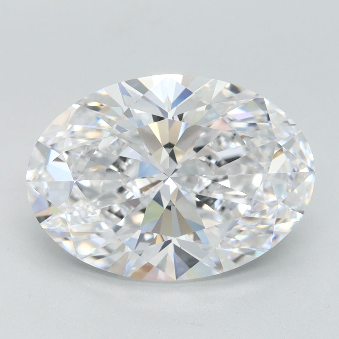 3.50 ct. oval Lab Grown Diamond front image