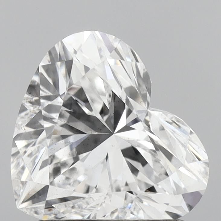 1.28 ct. heart Lab Grown Diamond front image