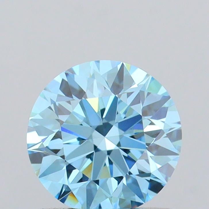 0.77 CT Fancy Vivid Blue ROUND