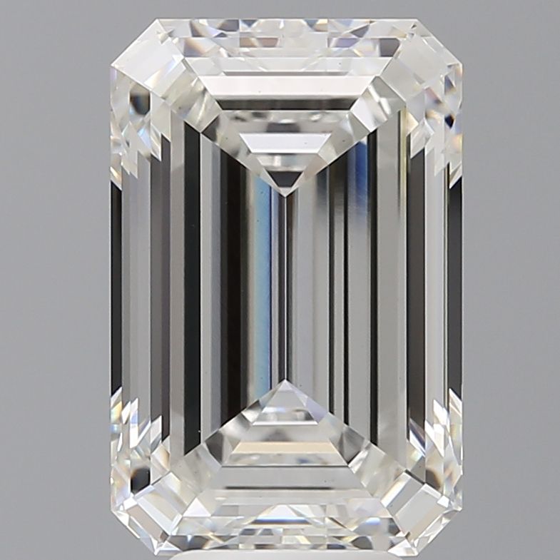 6.59 ct. emerald Lab Grown Diamond front image