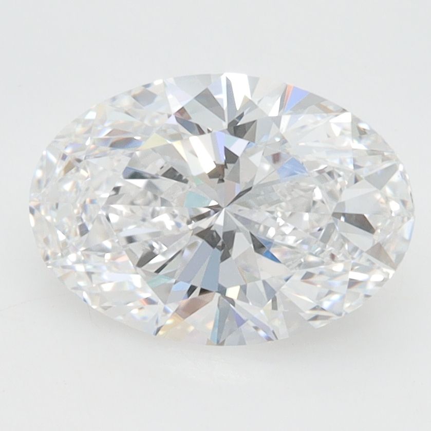 2.10 ct. oval Lab Grown Diamond front image