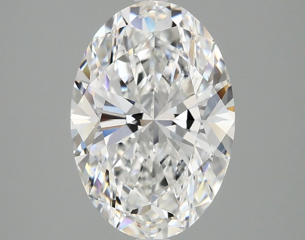3.10 ct. oval Lab Grown Diamond front image