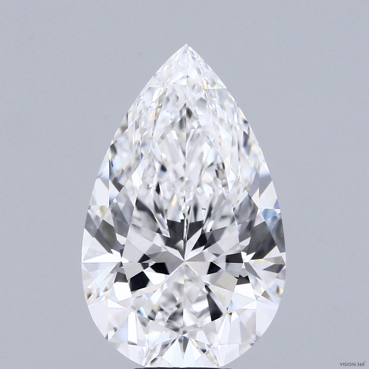 6.06 ct. pear Lab Grown Diamond front image