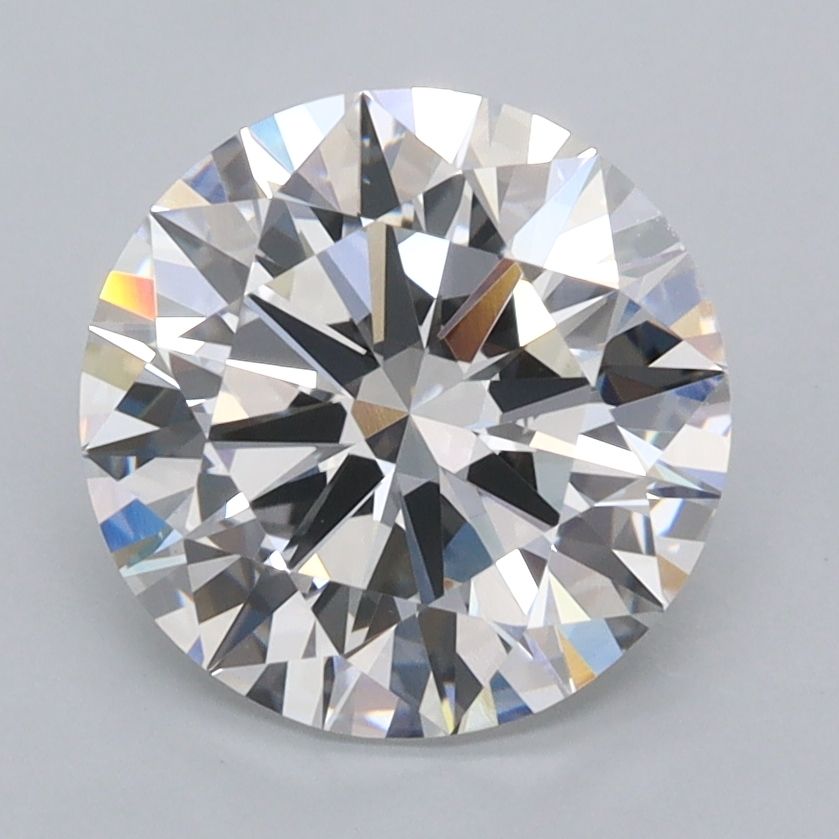 2.54 ct. round Lab Grown Diamond front image