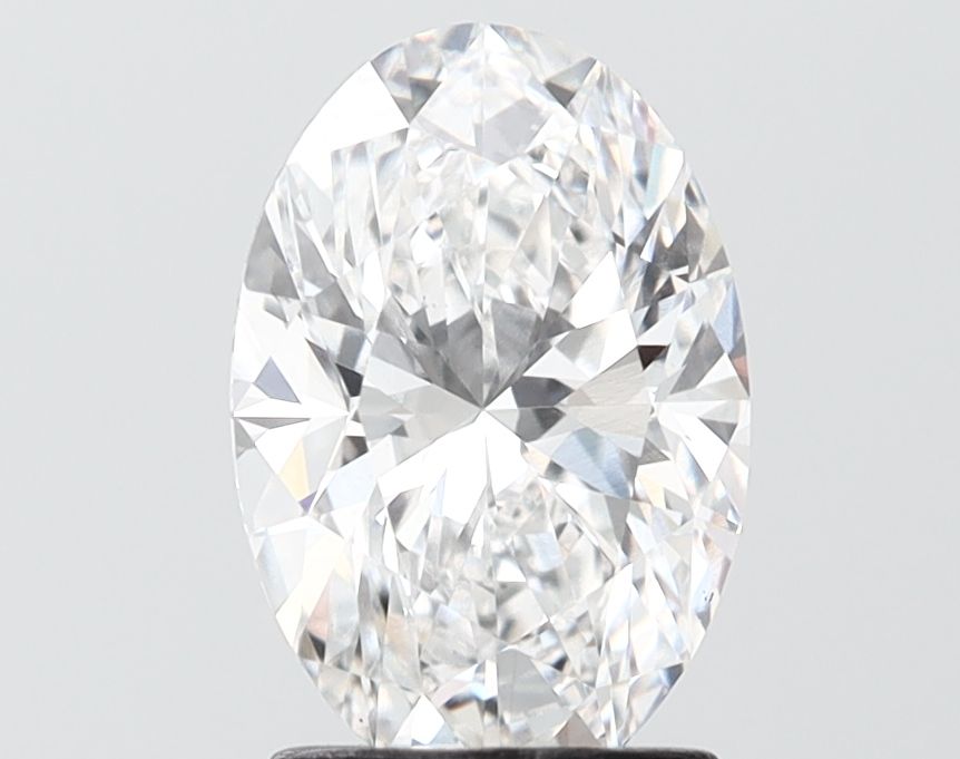 2.05 ct. oval Lab Grown Diamond front image