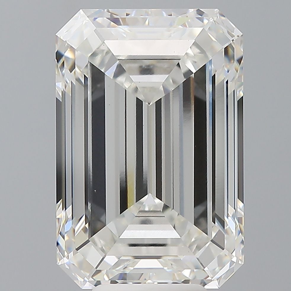 8.57 ct. emerald Lab Grown Diamond front image