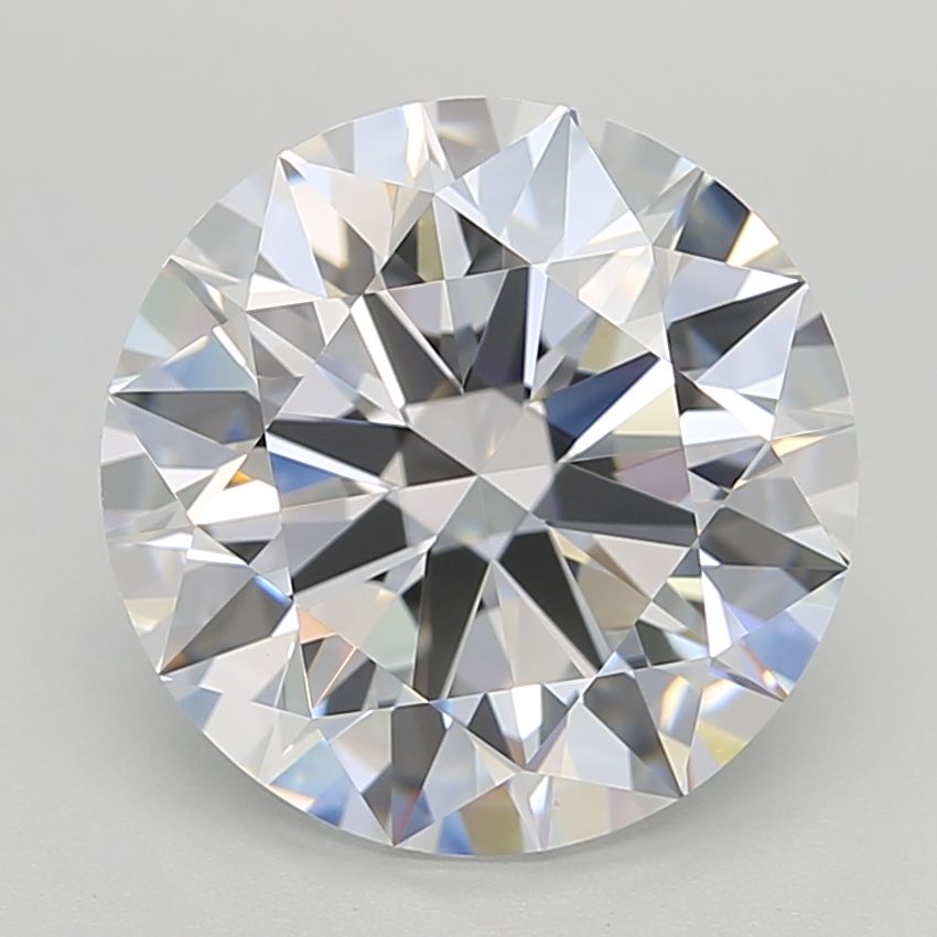Diamant Rond 3.94 ct - Couleur D - Pureté IF