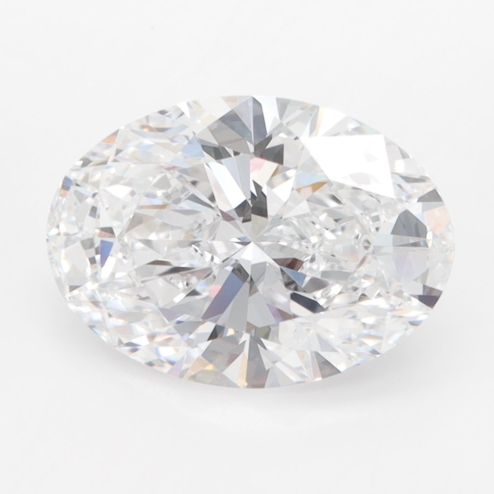 3.10 ct. oval Lab Grown Diamond front image