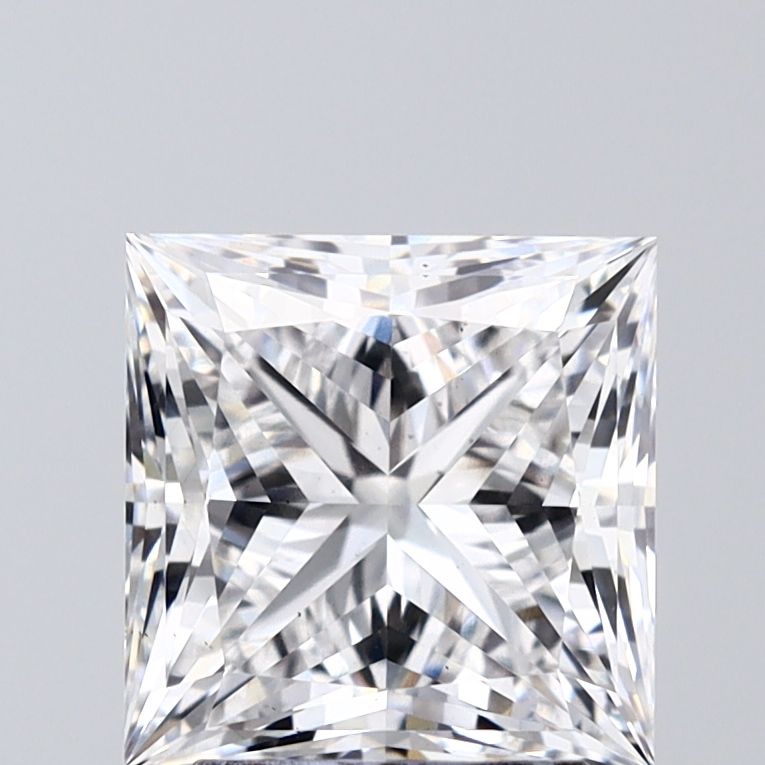 3.04 ct. princess Lab Grown Diamond front image