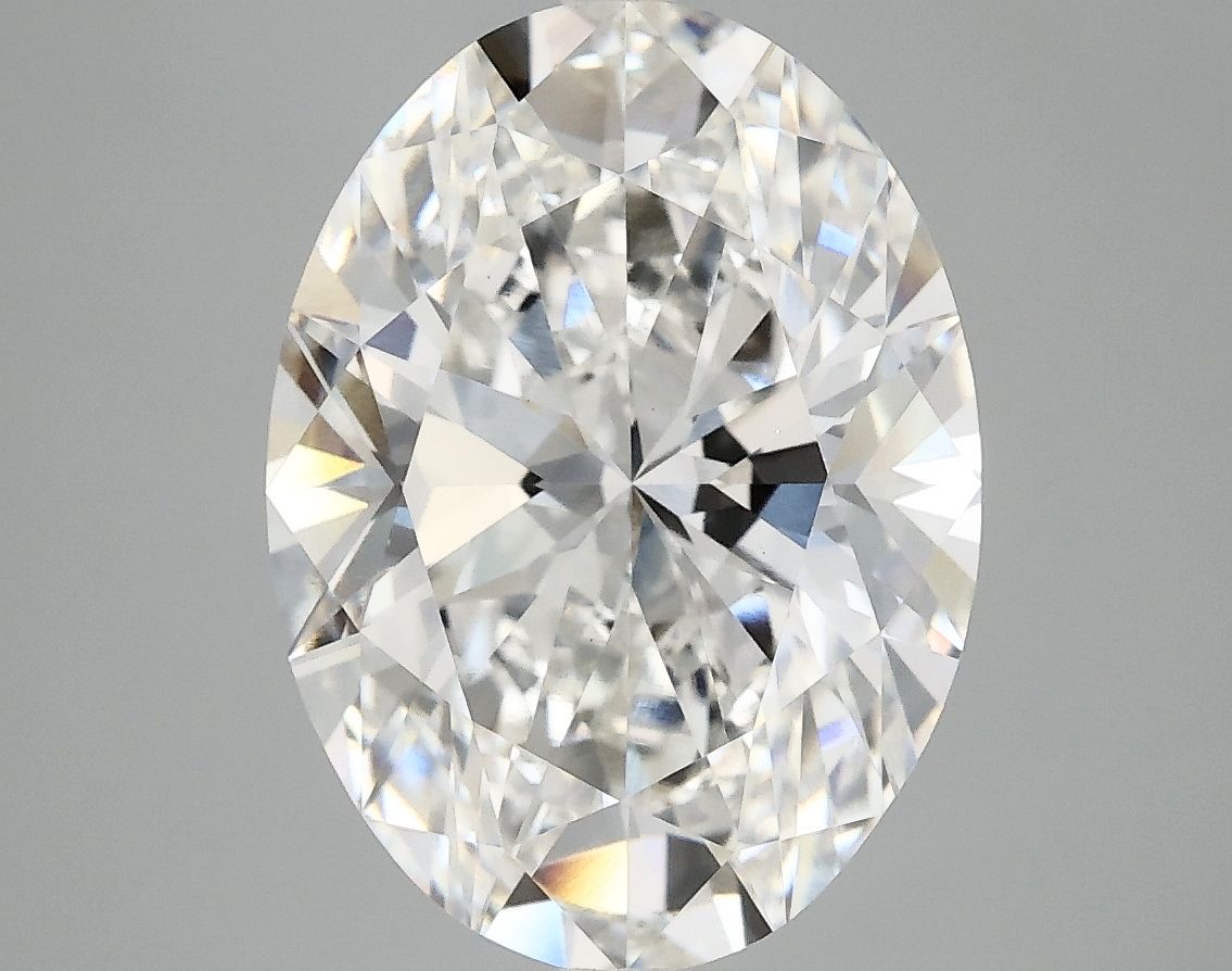 5.02 ct. oval Lab Grown Diamond front image