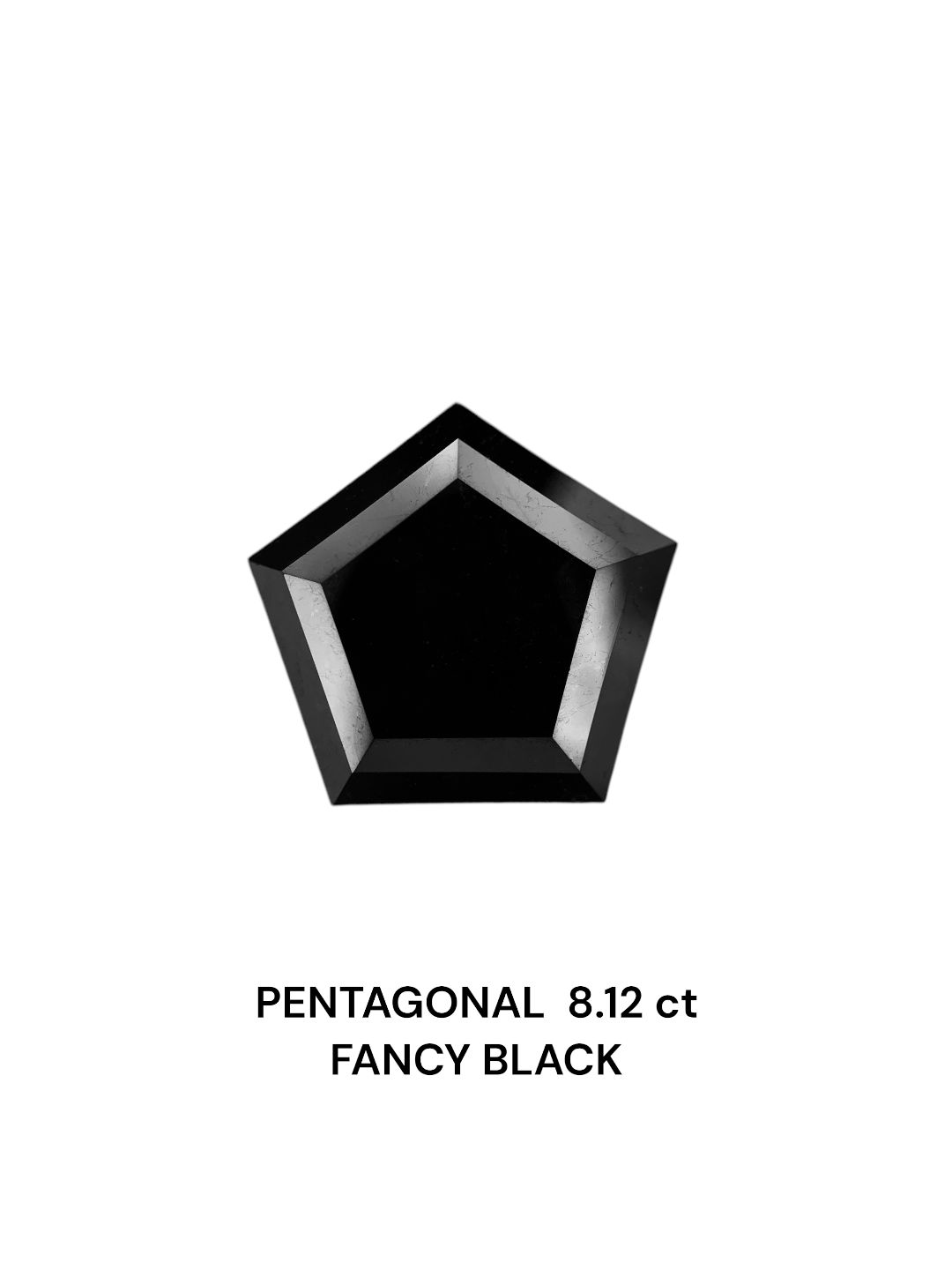 8.12 ct Pentagonal Diamond