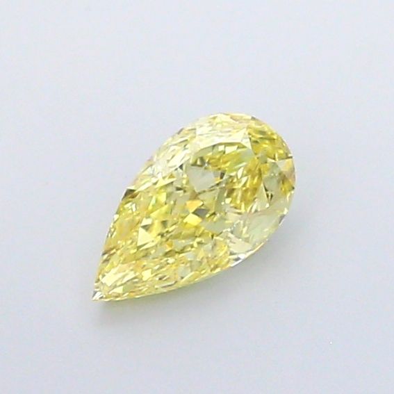 1.0 CT Fancy Intense Yellow PEAR